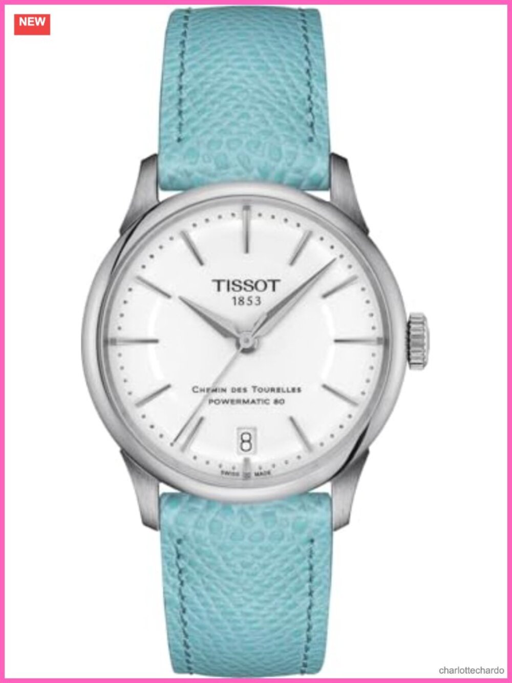 Tissot Chemin des Tourelles Swiss Automatic 34mm Wrist Watch